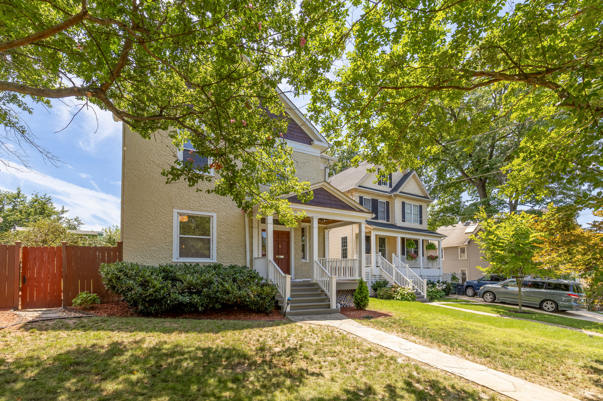 1231 Franklin St NE DC front trees